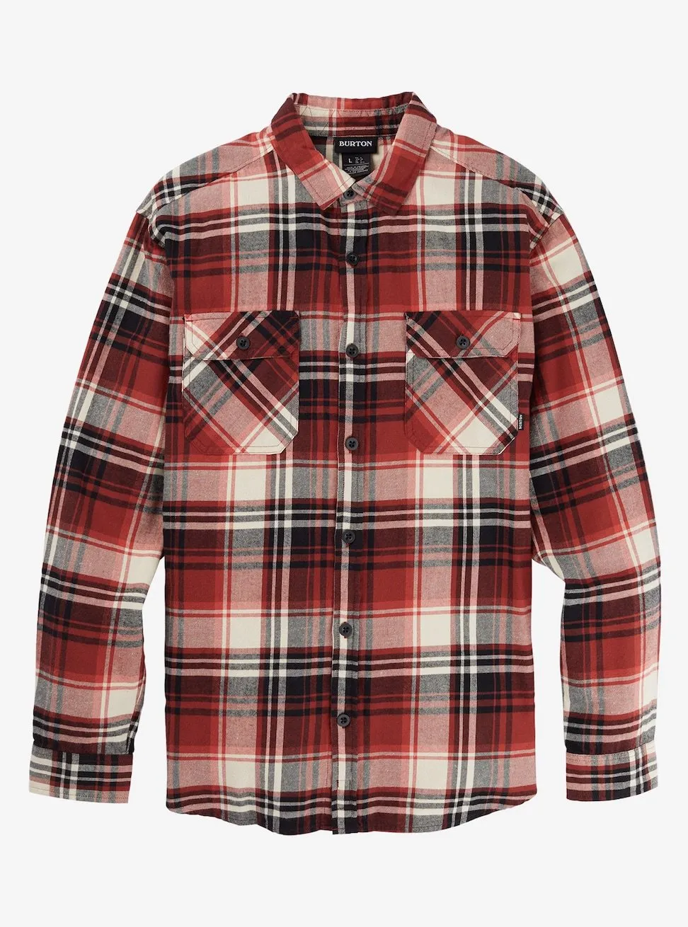 Burton Brighton Flannel Mens Tandori Stump Plaid