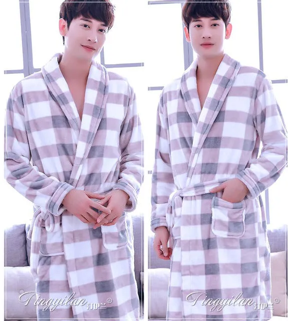 Classy Thick Flannel Robe