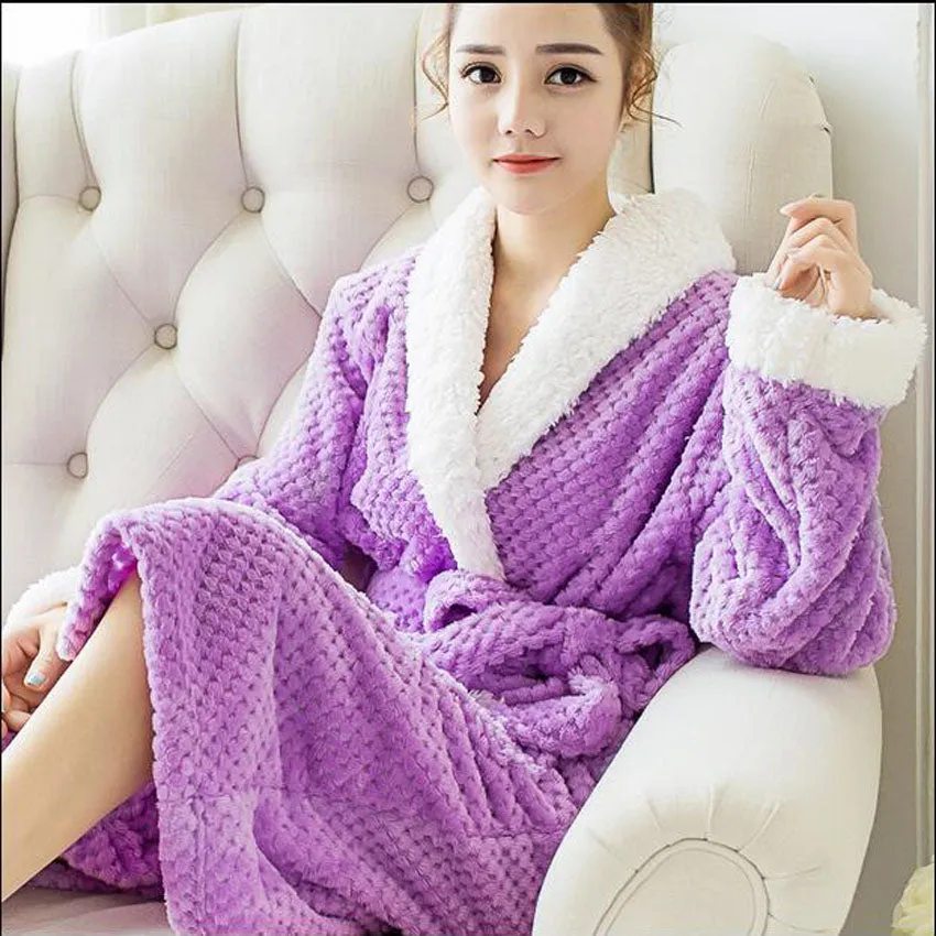 Classy Thick Flannel Robe