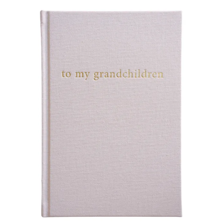 Forget Me Not - To My Grandchildren Journal Latte