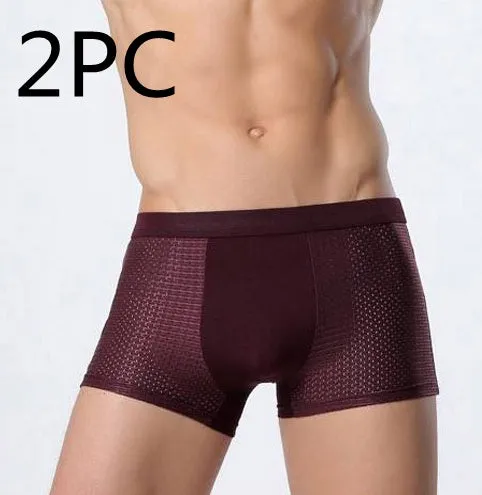 Ice Silk Men's Underwear / Mesh Boxer