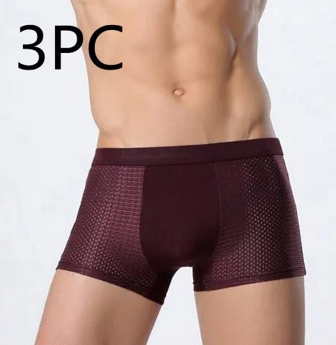 Ice Silk Men's Underwear / Mesh Boxer