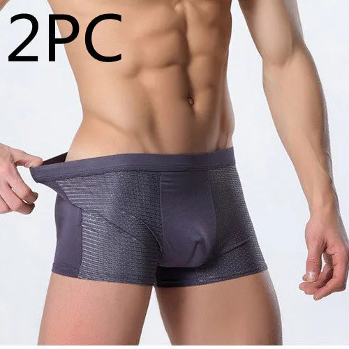 Ice Silk Men's Underwear / Mesh Boxer