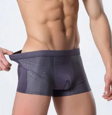 Ice Silk Men's Underwear / Mesh Boxer