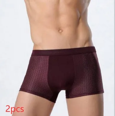 Ice Silk Men's Underwear / Mesh Boxer