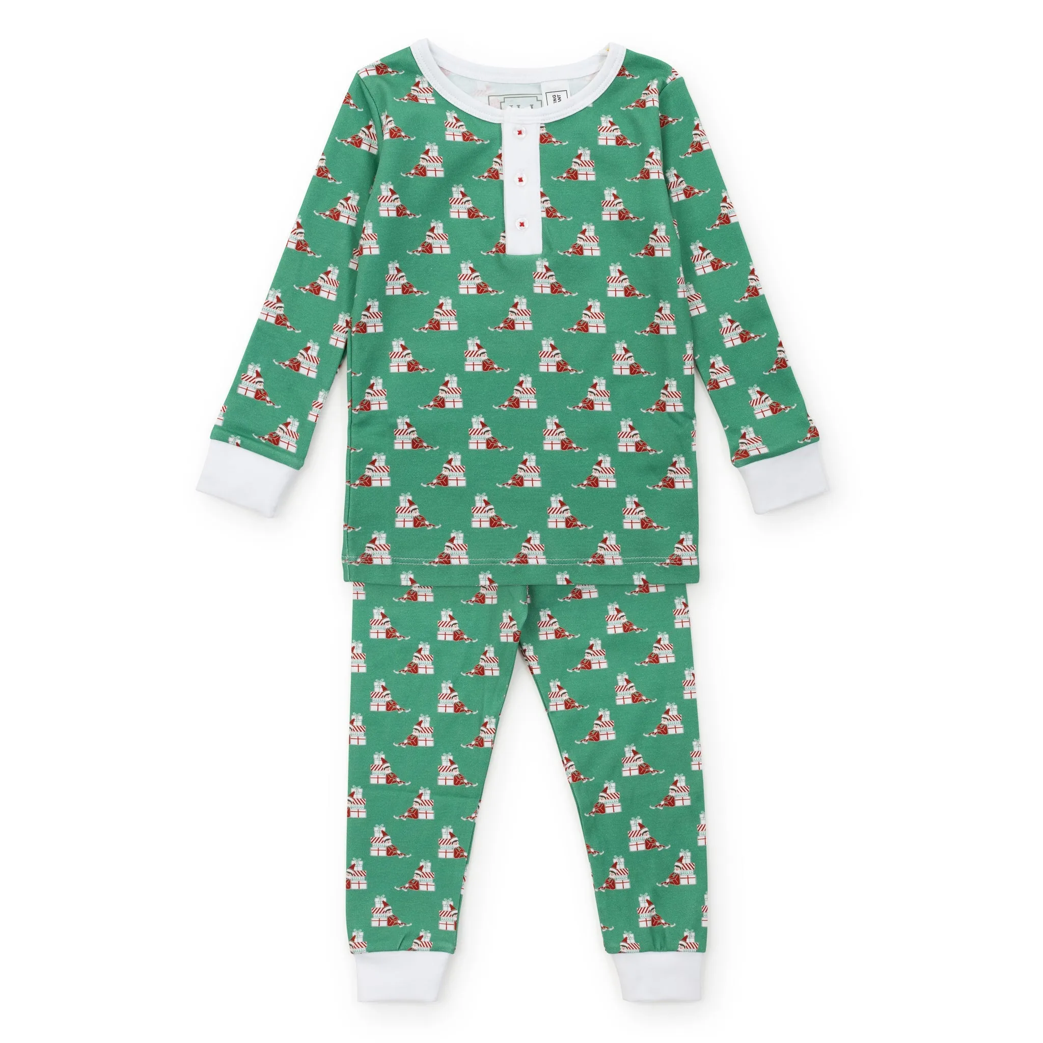 Jack Boys' Pajama Pant Set - Santa's Helper