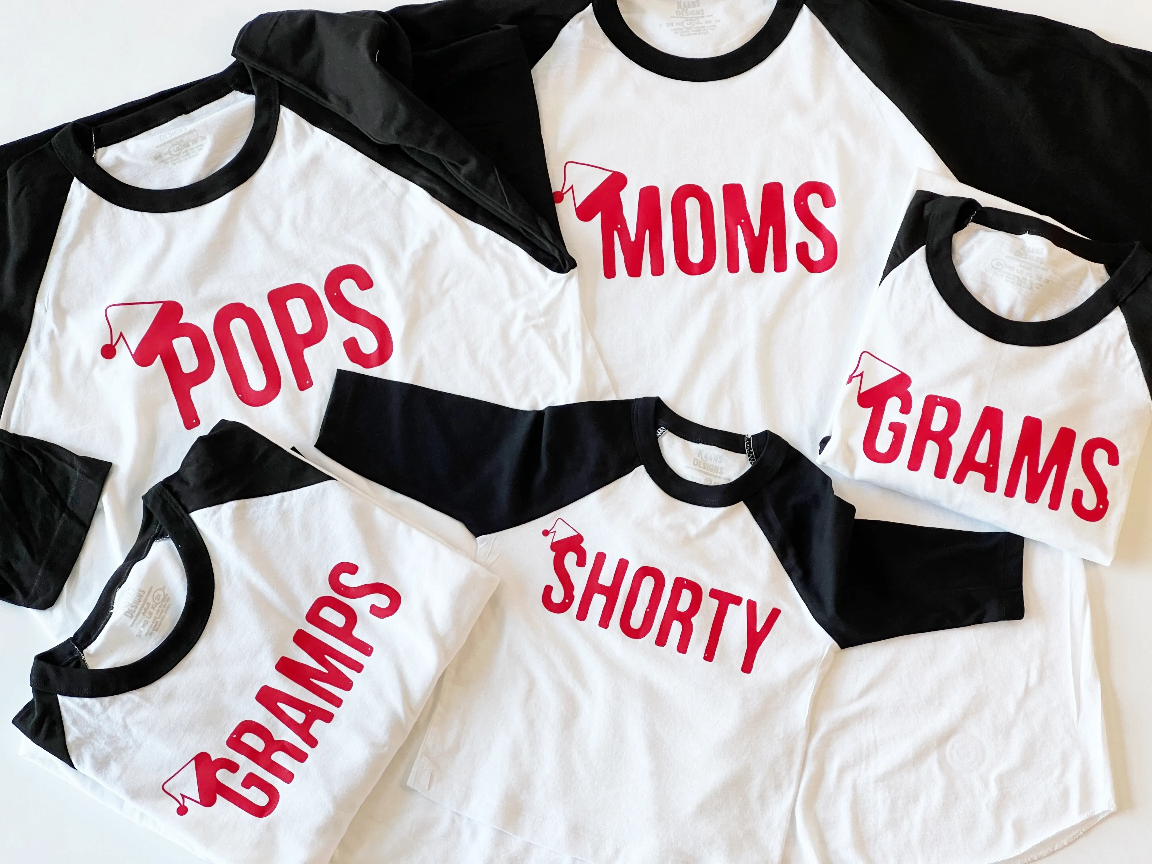 Matching Christmas Shirts - Shorty Raglan Set