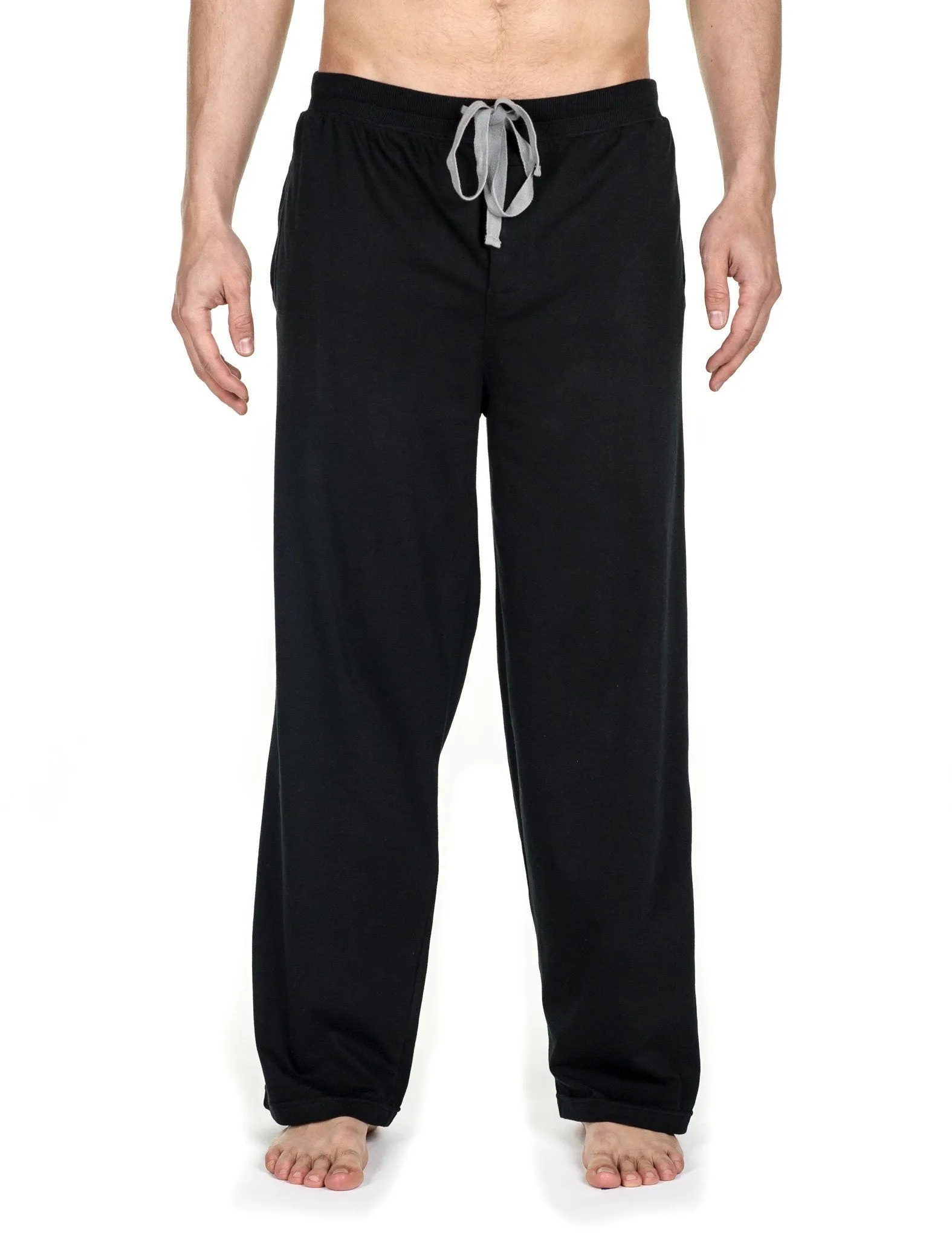 Men's 2-Pack Premium Knit Sleep/Lounge Pants - Charcoal/Black