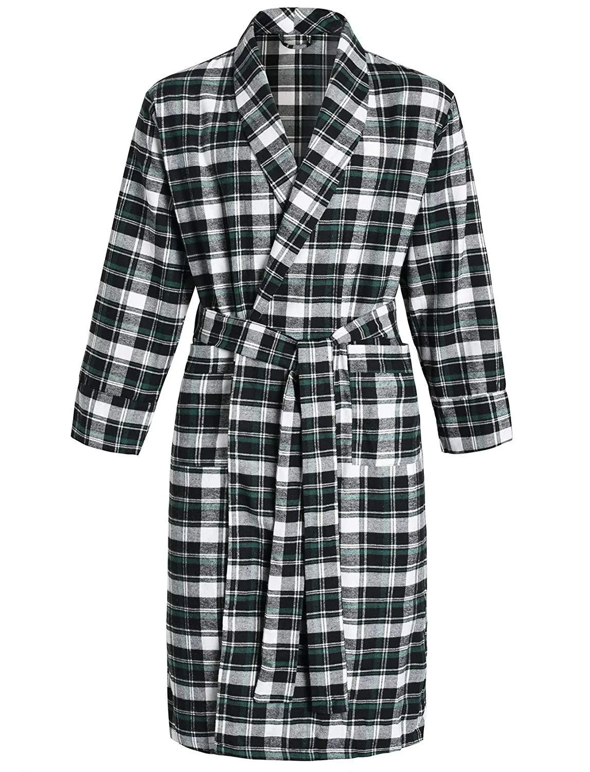 Men's Cotton Flannel Robe