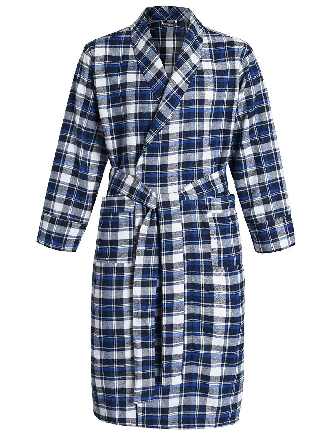 Men's Cotton Flannel Robe