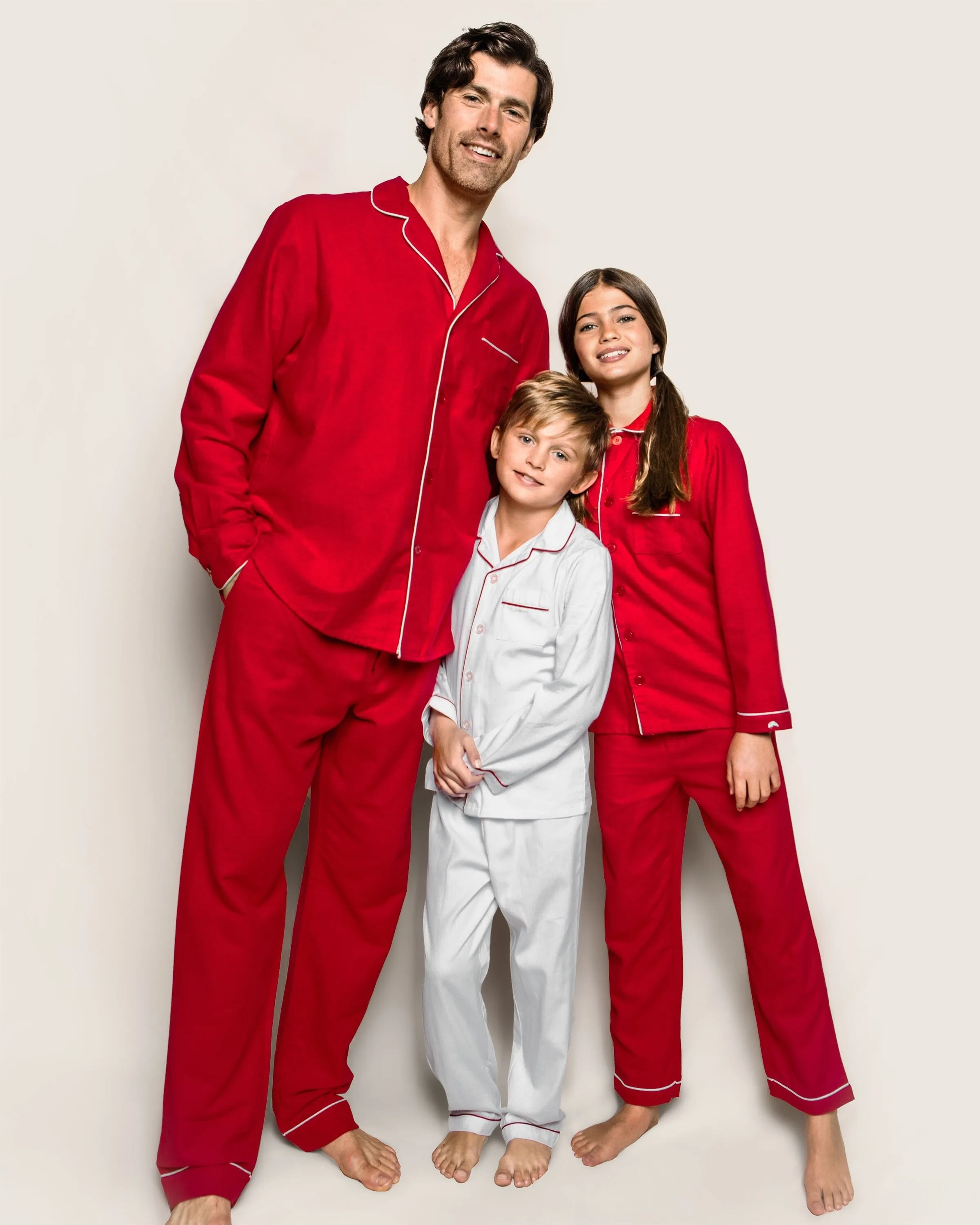 Men's Flannel Pajama Set | Red