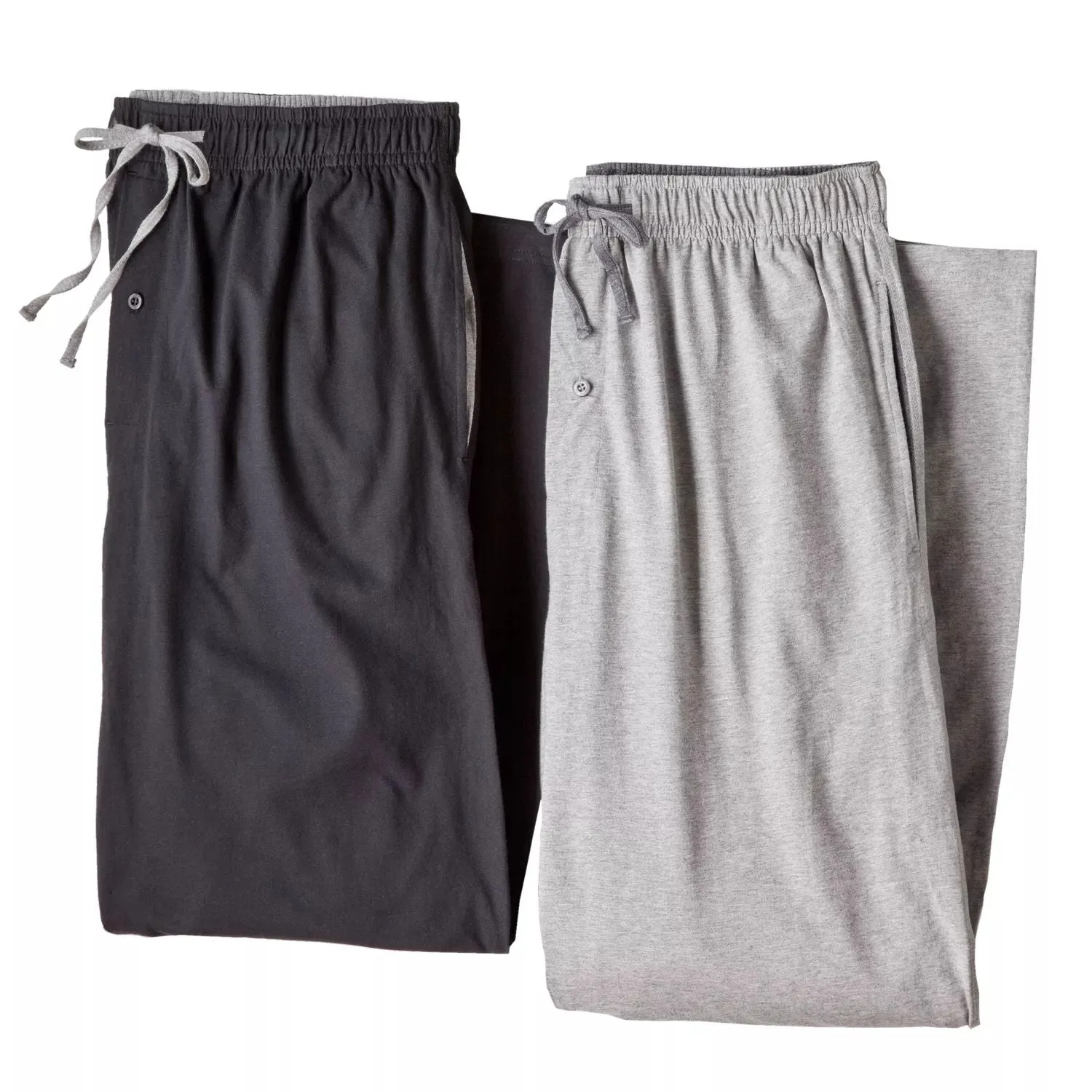 Men's Hanes 2 pcs. Solid Pajama Pants