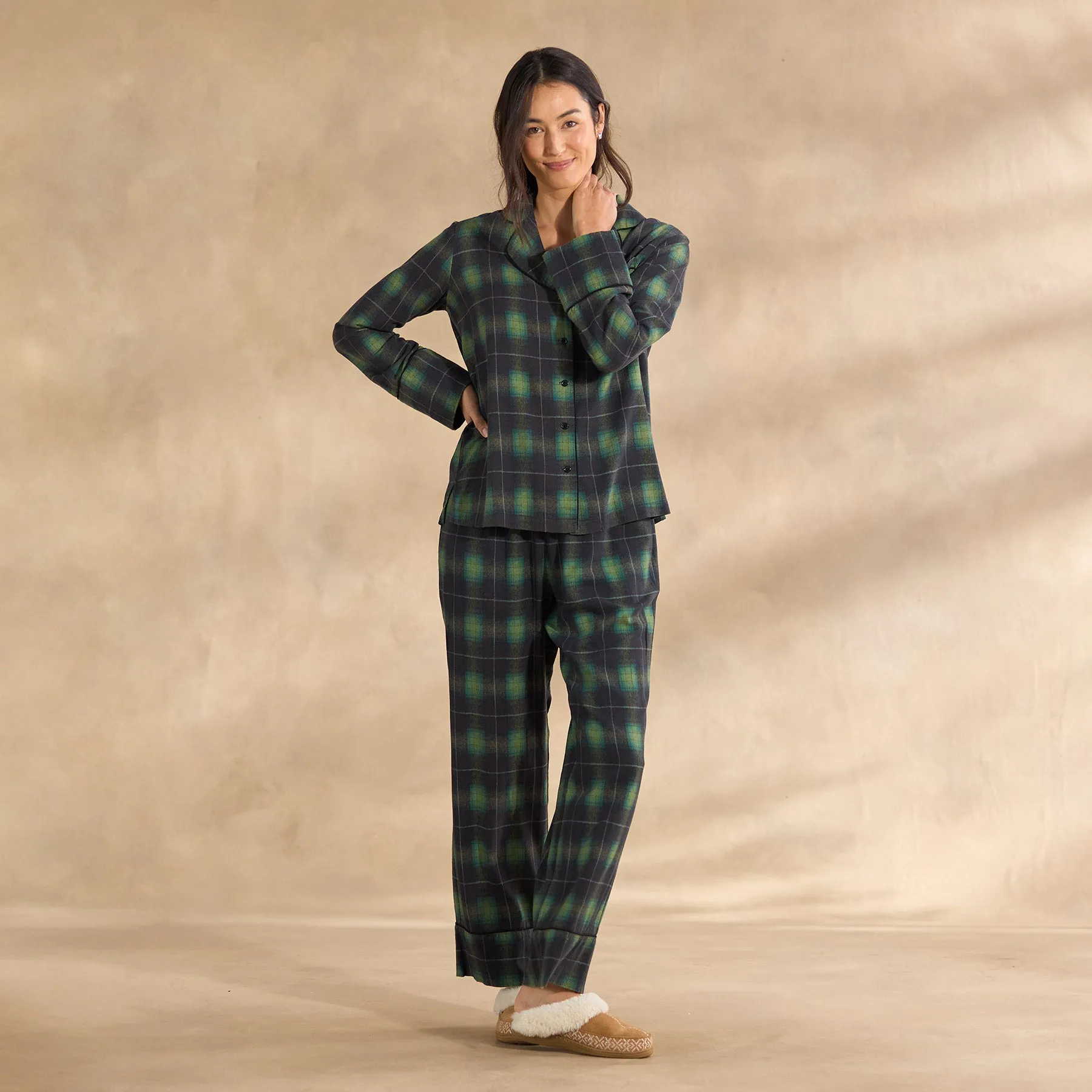 Merci Flannel Pajama Set