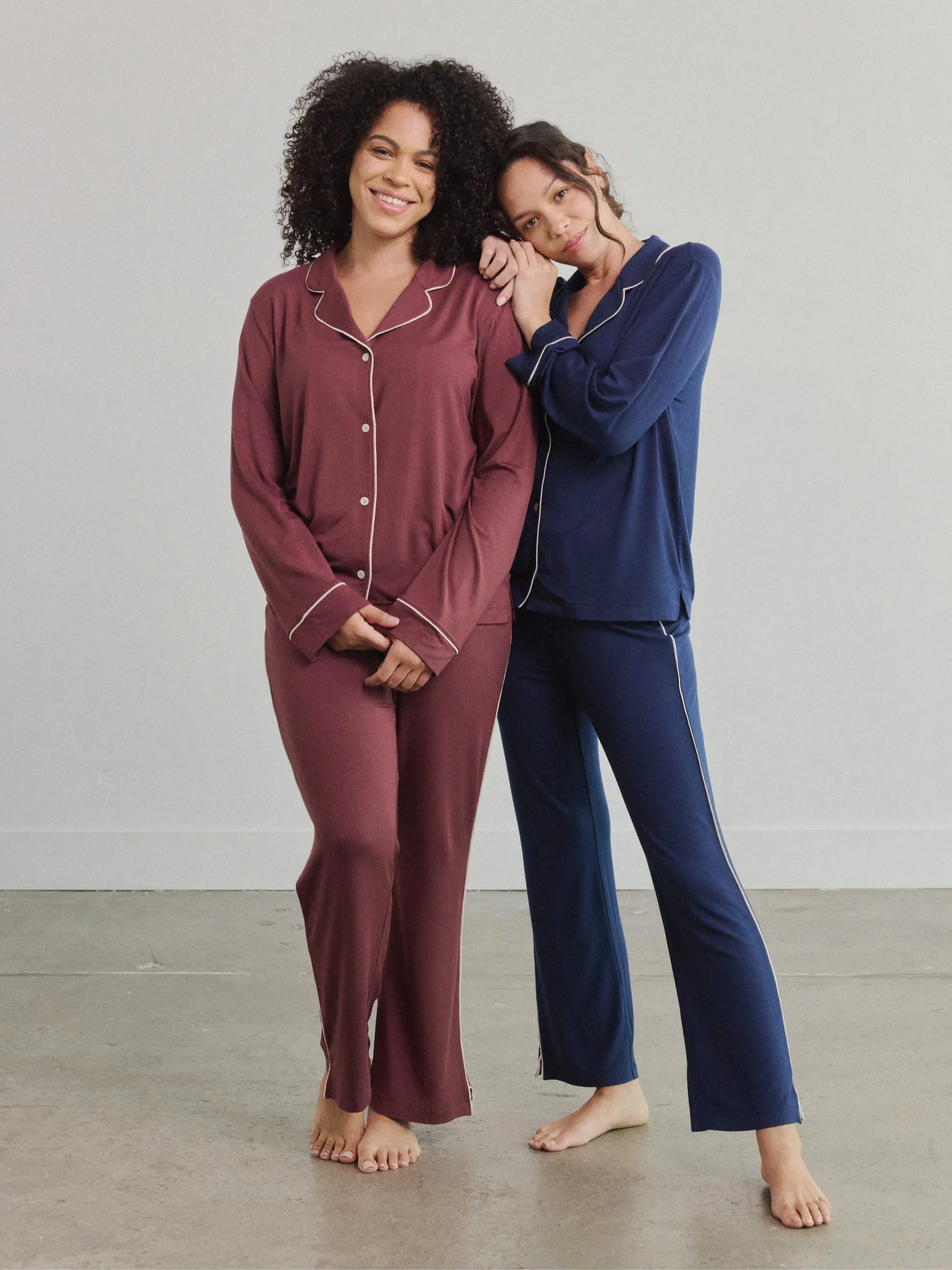 Modal Long Sleeve Pajama Set