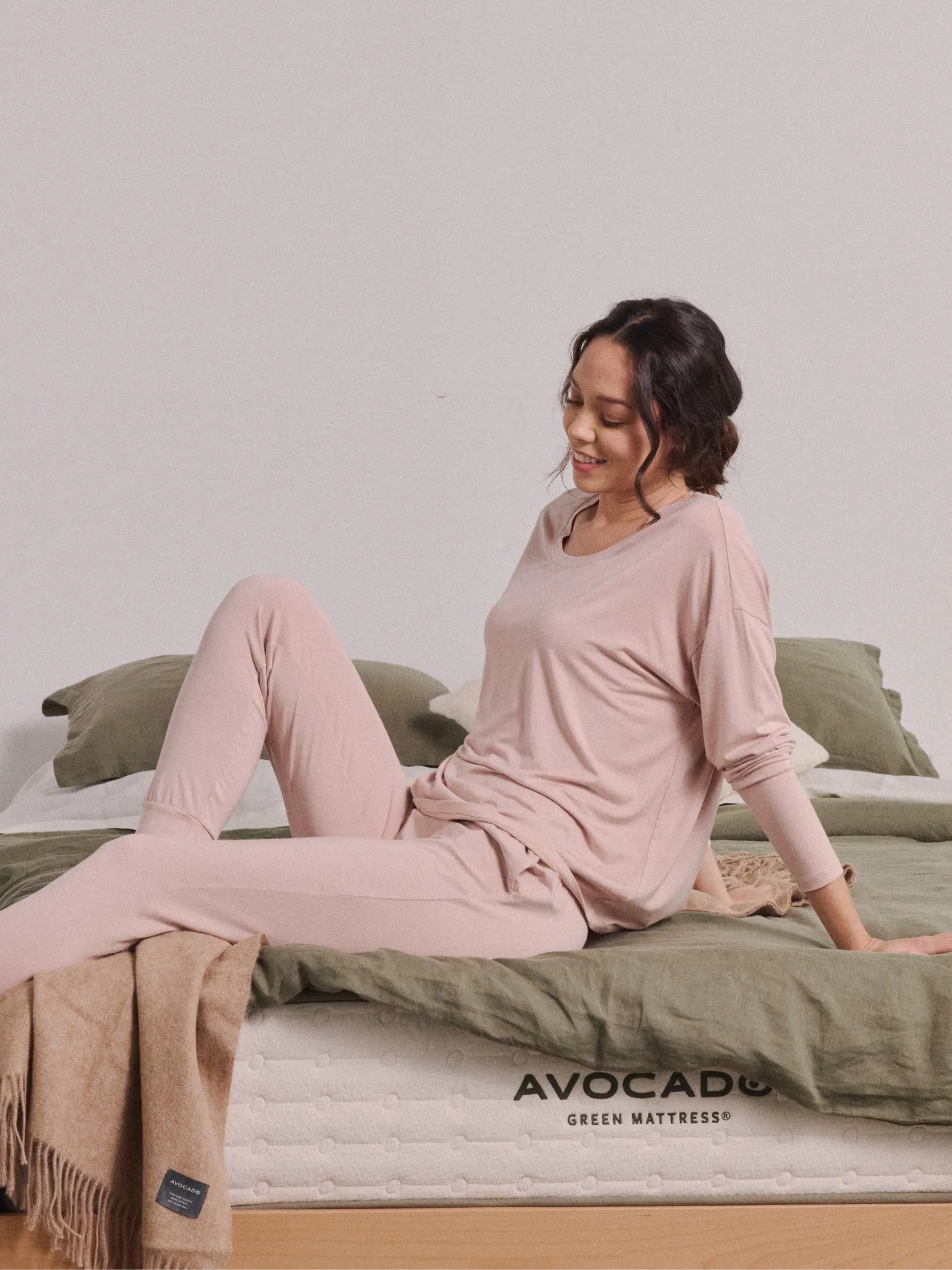 Modal Pajama Long Sleeve Tee