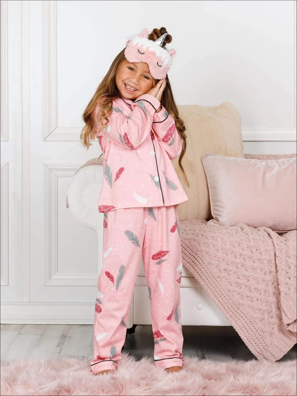 Precious Dreams Long Sleeve Pajama Set