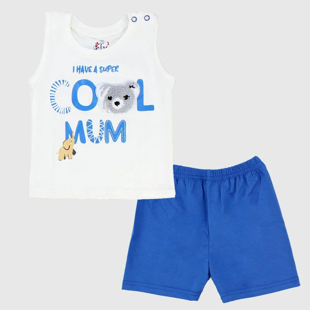 "Super Cool Mom" Sleeveless Pajama