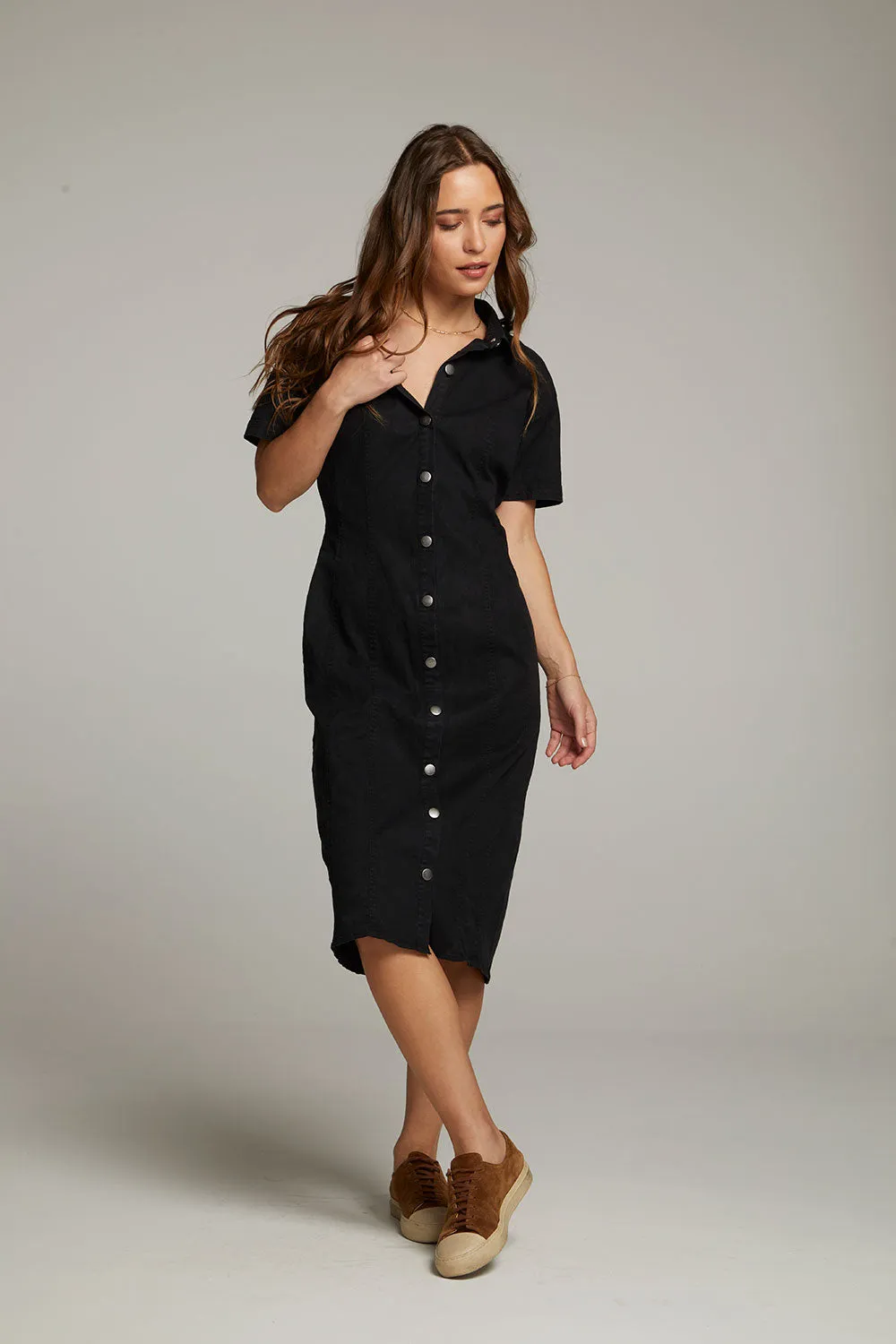 Rachelle Licorice Dress