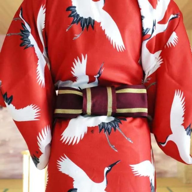 Red Kimono Robe