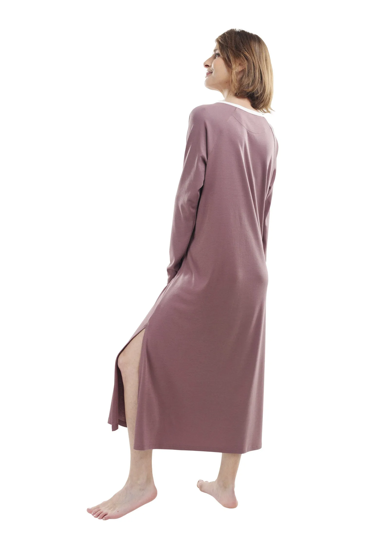 The Dream-Come-True Nightgown In Rose Taupe