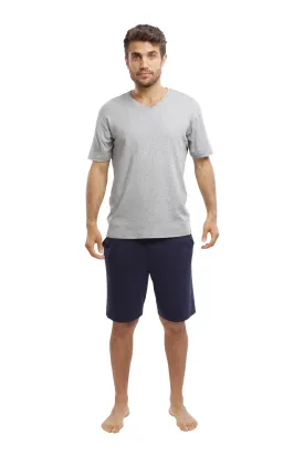 The Men's Weekender Shorts in Navy & Heather Grey (Medium Only)