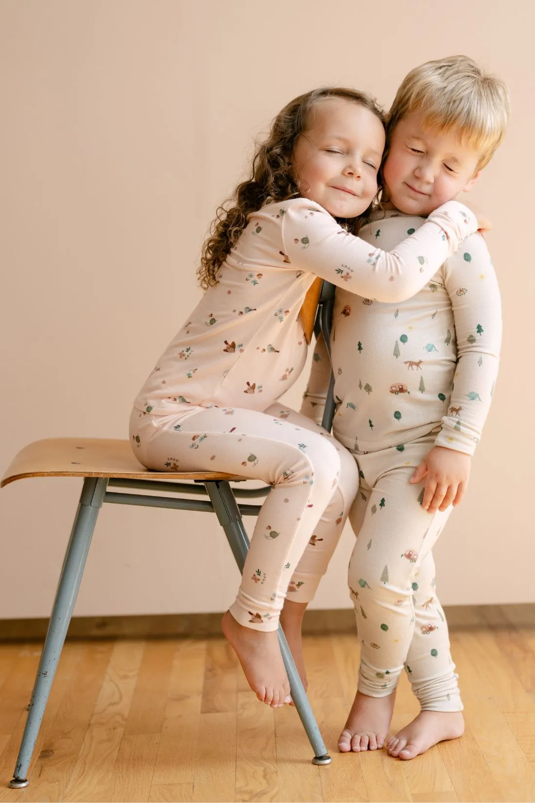 Toddler Modal Pajama Set | Birds