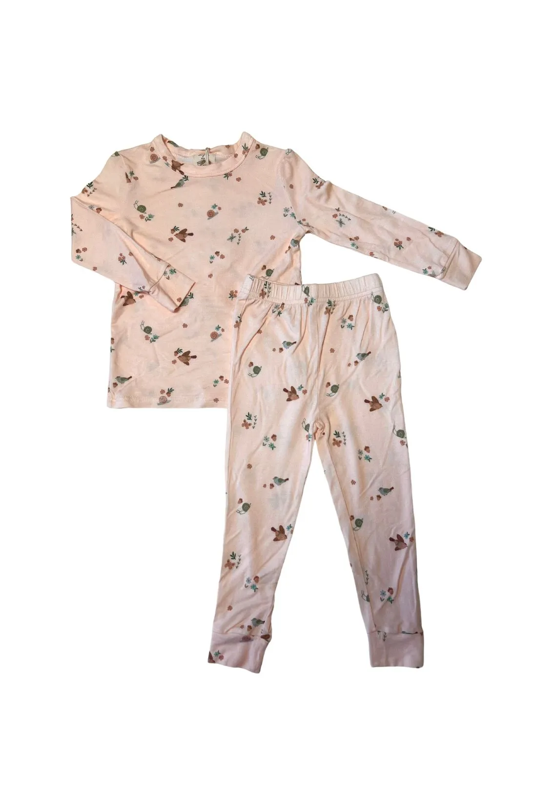 Toddler Modal Pajama Set | Birds