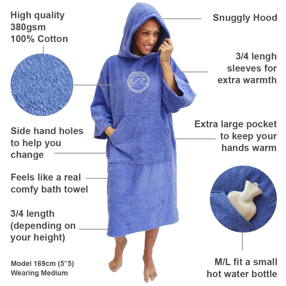 Towelling Changing Robe -100% Cotton.