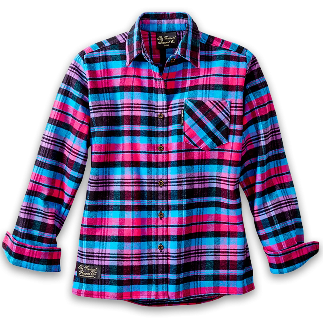 Women's Classic Flannel Shirt - Tropic