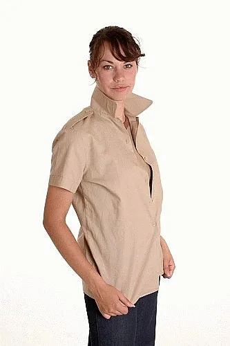 Women's Naval Summer Short Sleeve Blouse